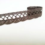 Мереживо 75428 065, коричневе