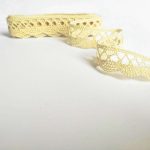 Мереживо 75428 081, світло-жовте