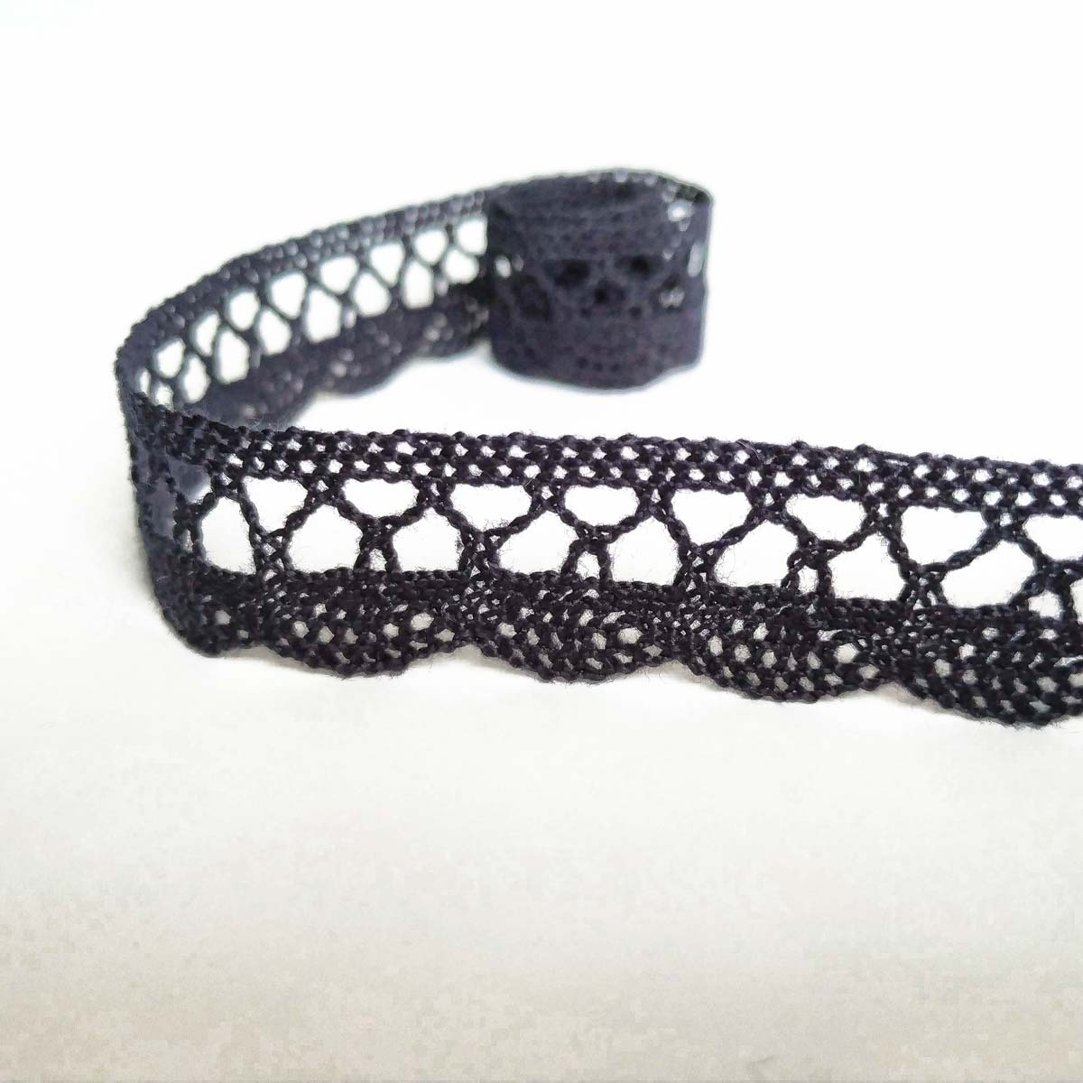 75428-085 Мереживо 75428 085, темно-синє - Зображення 1