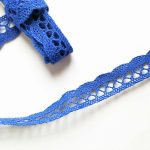 Мереживо 75428 344, яскраво синє - Зображення 2