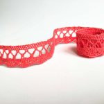 Мереживо 75428 358, кораловий