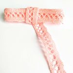 Мереживо 75428 361, рожеве