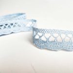 Мереживо 75428 363, блакитне