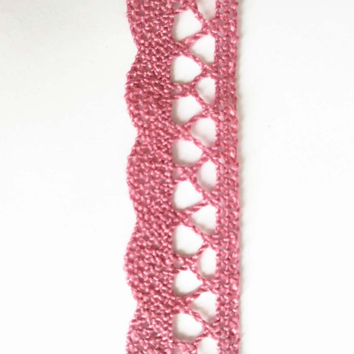 75428-371 Мереживо 75428 371, темно рожеве - Зображення 1