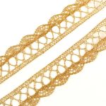 Мереживо 75428 02057, золото - Зображення 3
