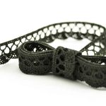 Мереживо 75428 021, темно-оливкове