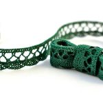 Мереживо 75428 073, темно-зелене