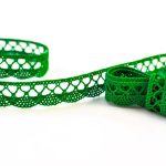 Мереживо 75428 183, зелене трав'яне