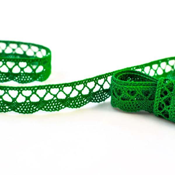 75428_06183-1 Мереживо 75428 183, зелене трав'яне - Зображення 1