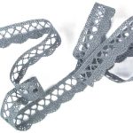 Мереживо 75428 398, сіре - Зображення 2