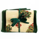 Заготовка для новорічної подушки гобел і льон - Зображення 4