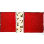 Заготовка для новорічної подушки гобел і льон - Зображення 3