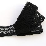 Мереживо 75077 100, чорне