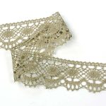 Мереживо 75238 21396, льон сірий - Зображення 2