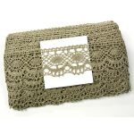 Мереживо 75238 21396, льон сірий - Зображення 4