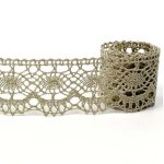 Мереживо 75238 21396, льон сірий - Зображення 3