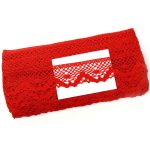 Мереживо 75261 083, червоний - Зображення 4