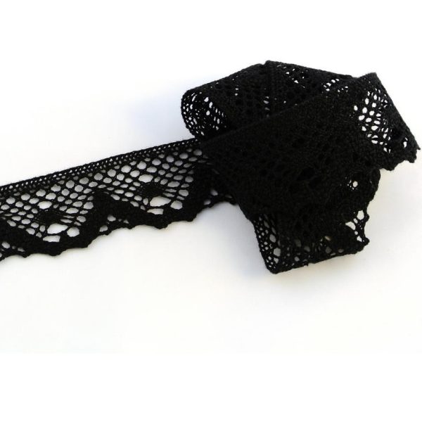 мереживо 75261 чорне