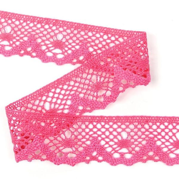 мереживо 75261 343 фуксія режевий