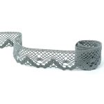 Мереживо 75261 398, сірий - Зображення 2