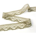 Мереживо 75261 21396, льон сірий - Зображення 3