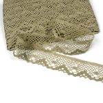 Мереживо 75261 21396, льон сірий - Зображення 2