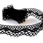 Мереживо 75416 100, чорне