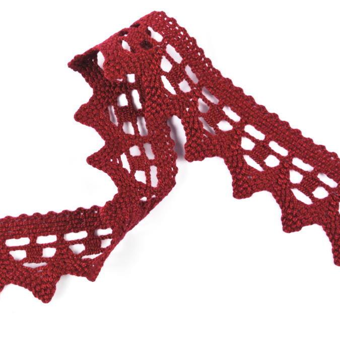 82341_06072b_z2sl Мереживо 82341 072, бордове - Зображення 1