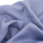 Лляна тканина 2с64/365 блакитно-синя, сорочкова - Зображення 2