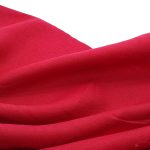 Лляна тканина 4с33/1259 червоний корал, костюмна - Зображення 2