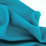 Лляна тканина 4с33/753 блакитна, костюмна - Зображення 2