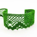 Мереживо 75261 183, зелене, трав'яне, 40 мм - Зображення 3