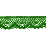Мереживо 75261 183, зелене, трав'яне, 40 мм - Зображення 2