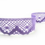 Мереживо 75261 397, пурпурне, 40 мм - Зображення 2