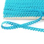 Мереживо 75361 184, блакитне, яскраве, 09 мм - Зображення 2