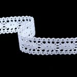 Мереживо 75393 000, біле, 22 мм