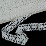 Мереживо 75393 21354, льон вибілений, 22 мм - Зображення 3