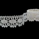 Мереживо 75394 21354, льон вибілений, 25 мм - Зображення 3