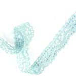 Мереживо 75395 084, блідо-синє, 16 мм - Зображення 2