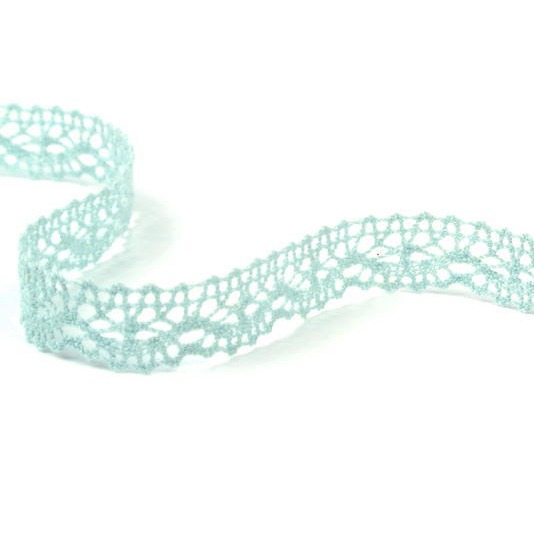 75395-084-3 Мереживо 75395 084, блідо-синє, 16 мм