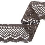 Мереживо 75414 065, коричневе, 55 мм - Зображення 2