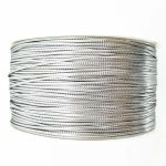 Тасьма металізована 1 мм, срібна - Зображення 2