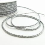 Шнур кручений металізований 3 мм, золото/срібло - Зображення 4