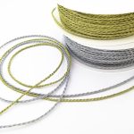 ліонська пряжа шнур металевий золотий срібний