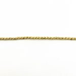 Шнур кручений металізований, золото/срібло - Зображення 3