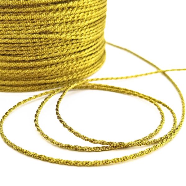 шнур золотий ліон пряжа пега pega