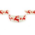 стрічка друк олені червоні