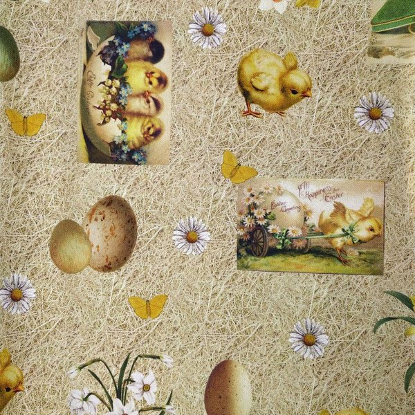 пасха ткань декор