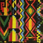 Гобелен 290 чорний геометричний