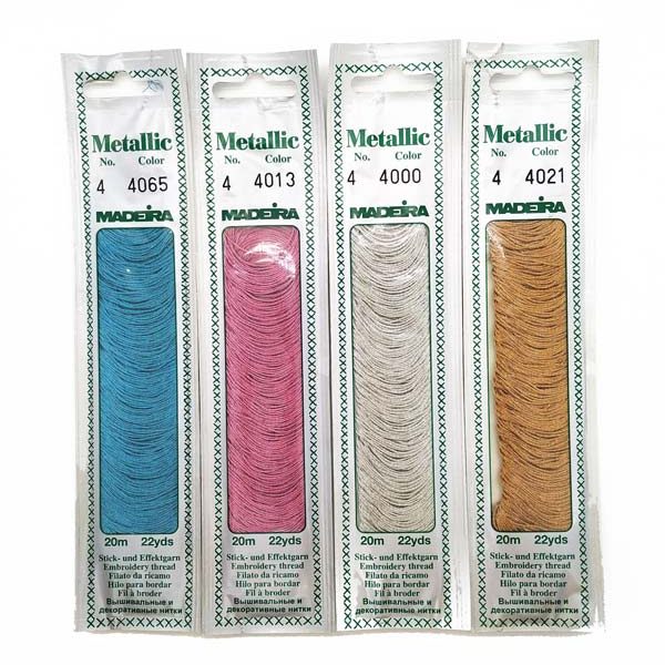 нити нитки мадейра металік 4